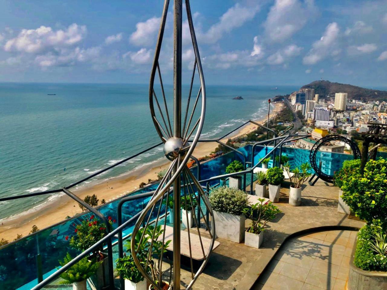 Qvungtau-3Br Oasky- Seaview Apartment Vung Tau Exteriör bild