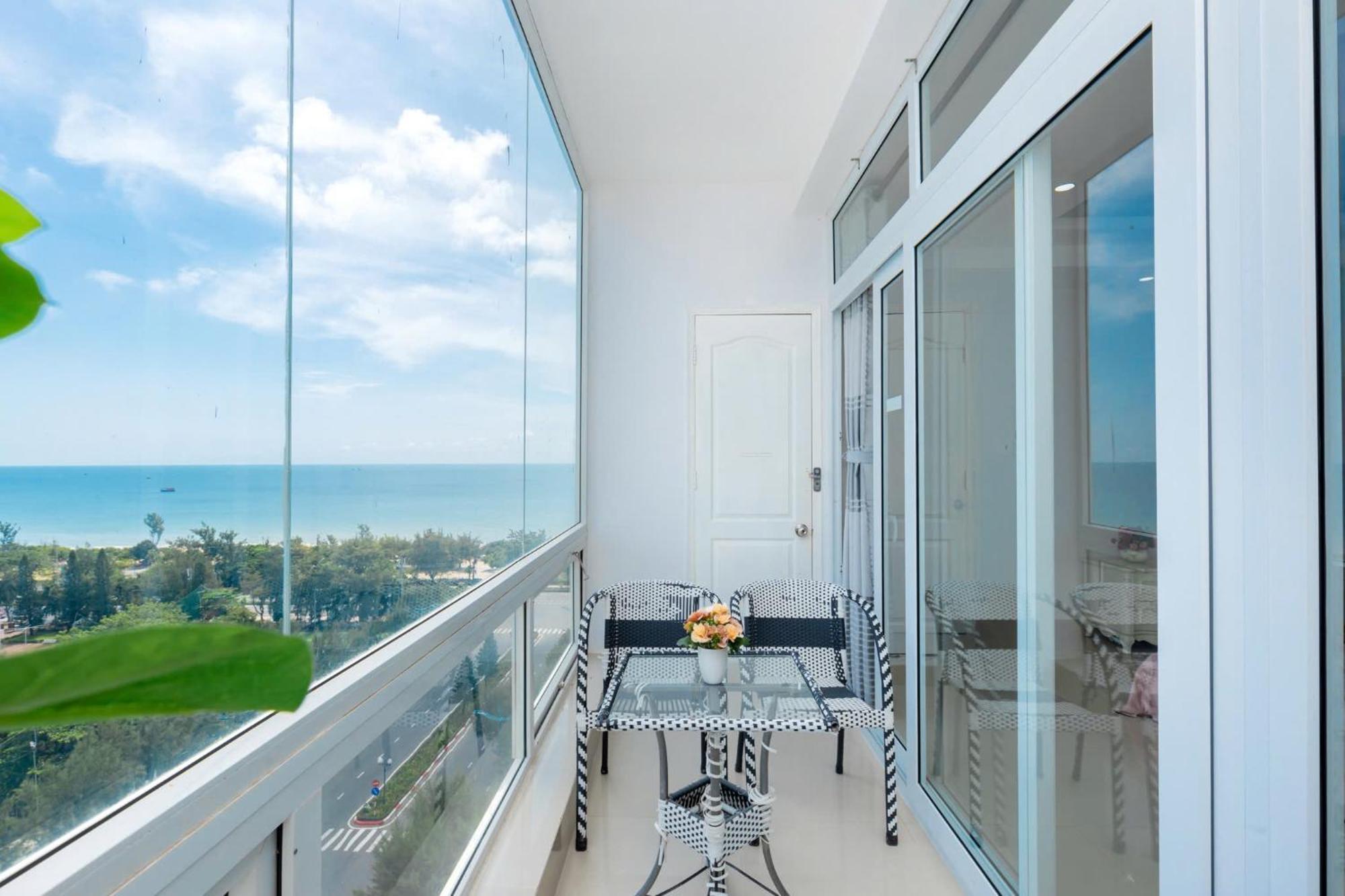 Qvungtau-3Br Oasky- Seaview Apartment Vung Tau Exteriör bild